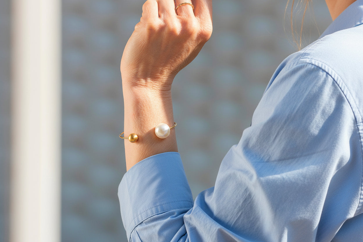 Ae Studio Armbånd med perle