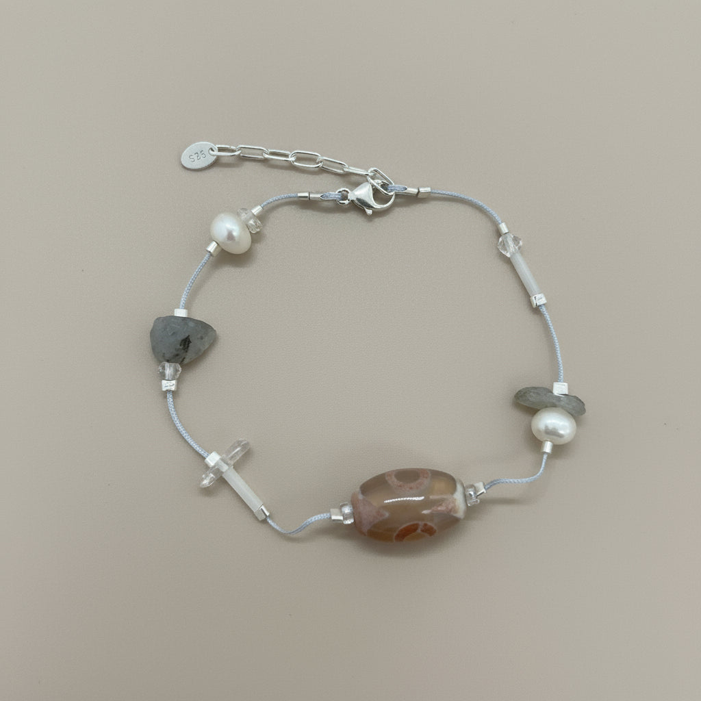 Klassisk armbånd vintage perler