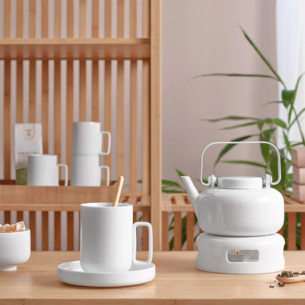 Tea warmer white