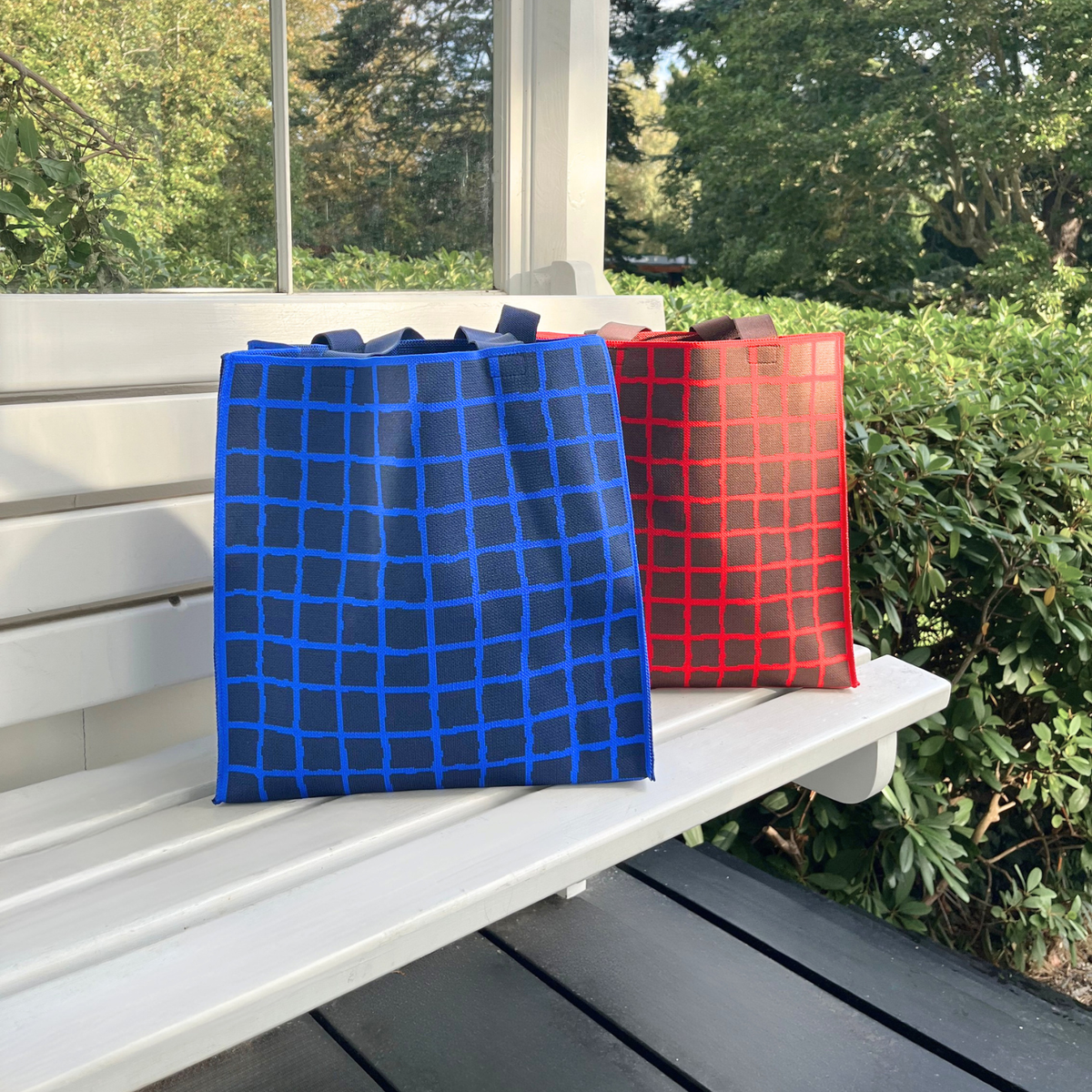 Bella Ballou i samarbejde med Louisiana Taske CHECK Tote bag