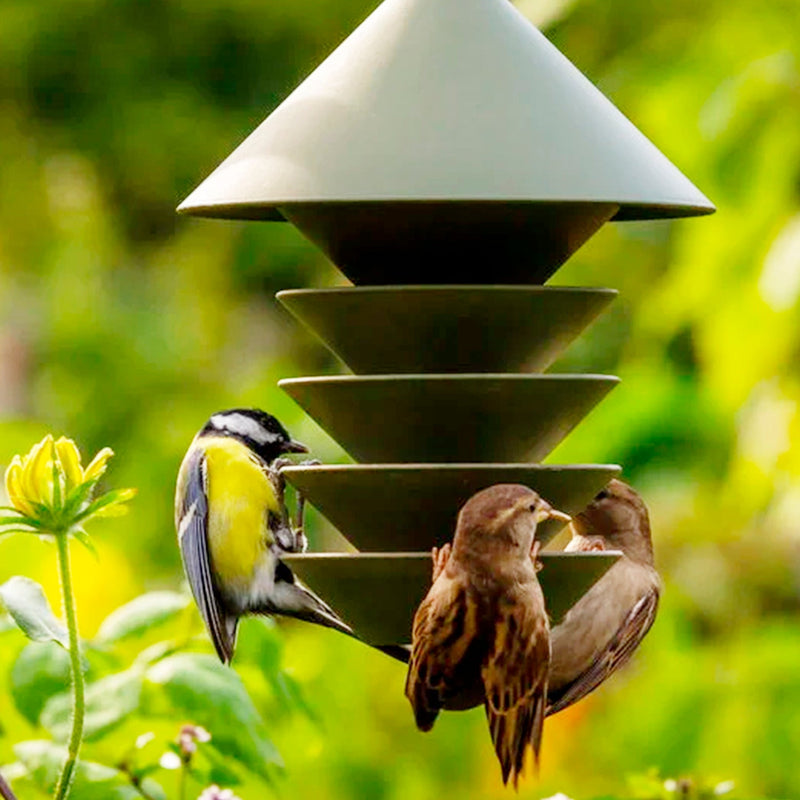 Bird Silo automatic bird feeder – green