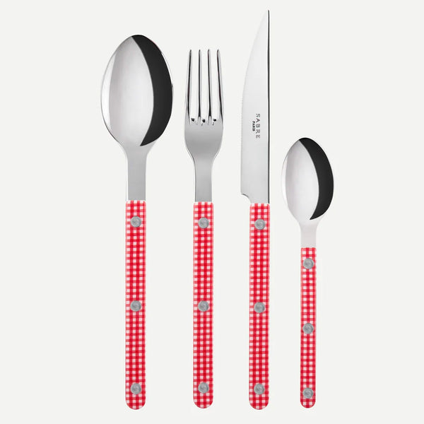 Teaspoon – Bistrot Gingham Red