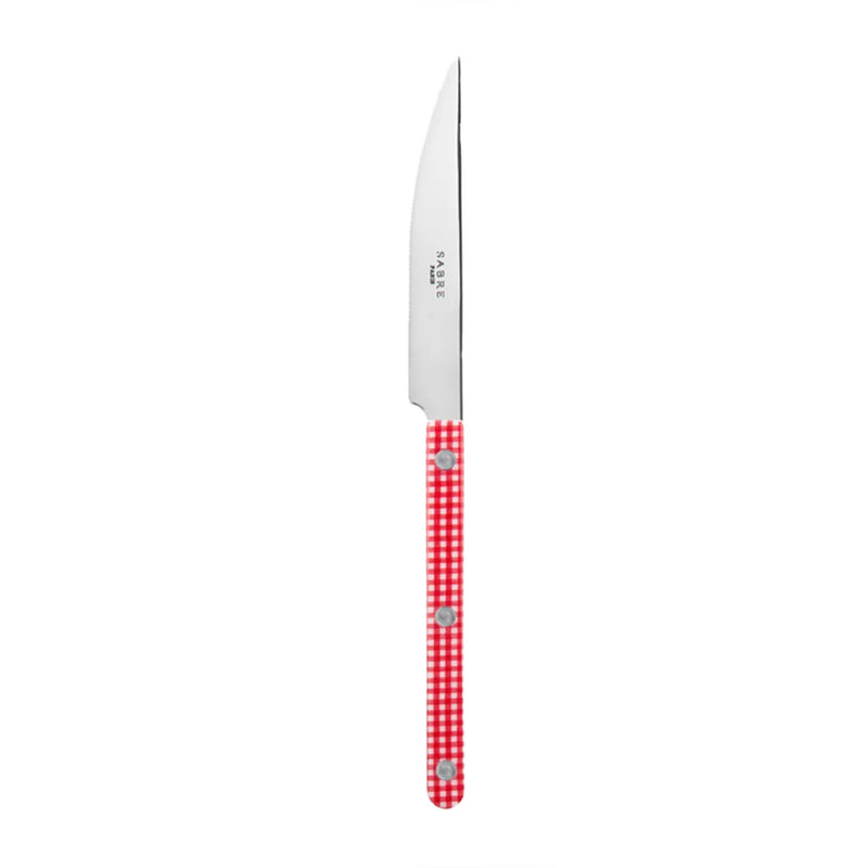 Knife – Bistrot Gingham Red