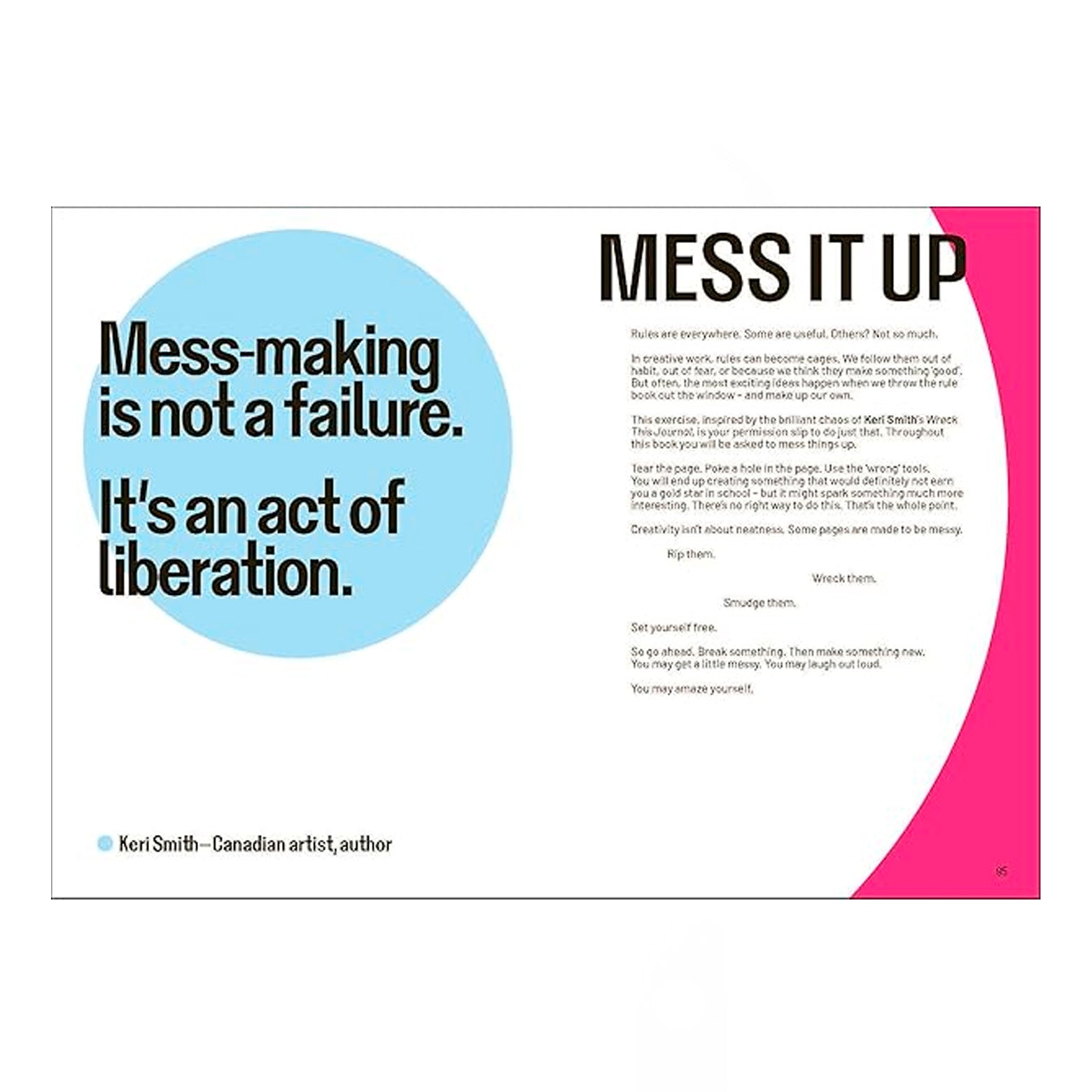 Opslået bog af Boost Your Creativity -  en praktisk og inspirerende guide af Steve Brouwers med konkrete principper og øvelser, der hjælper dig med at styrke din kreativitet. Udgivet af Luster Publishing.