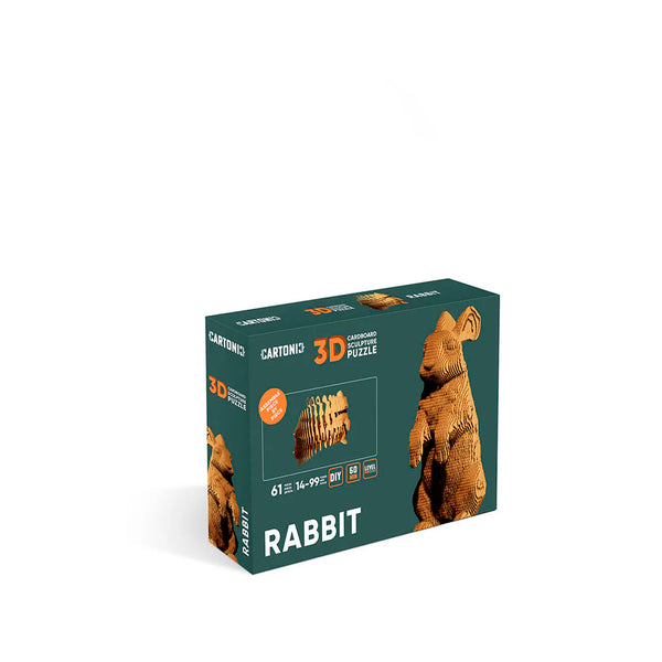 3D puslespil - Rabbit