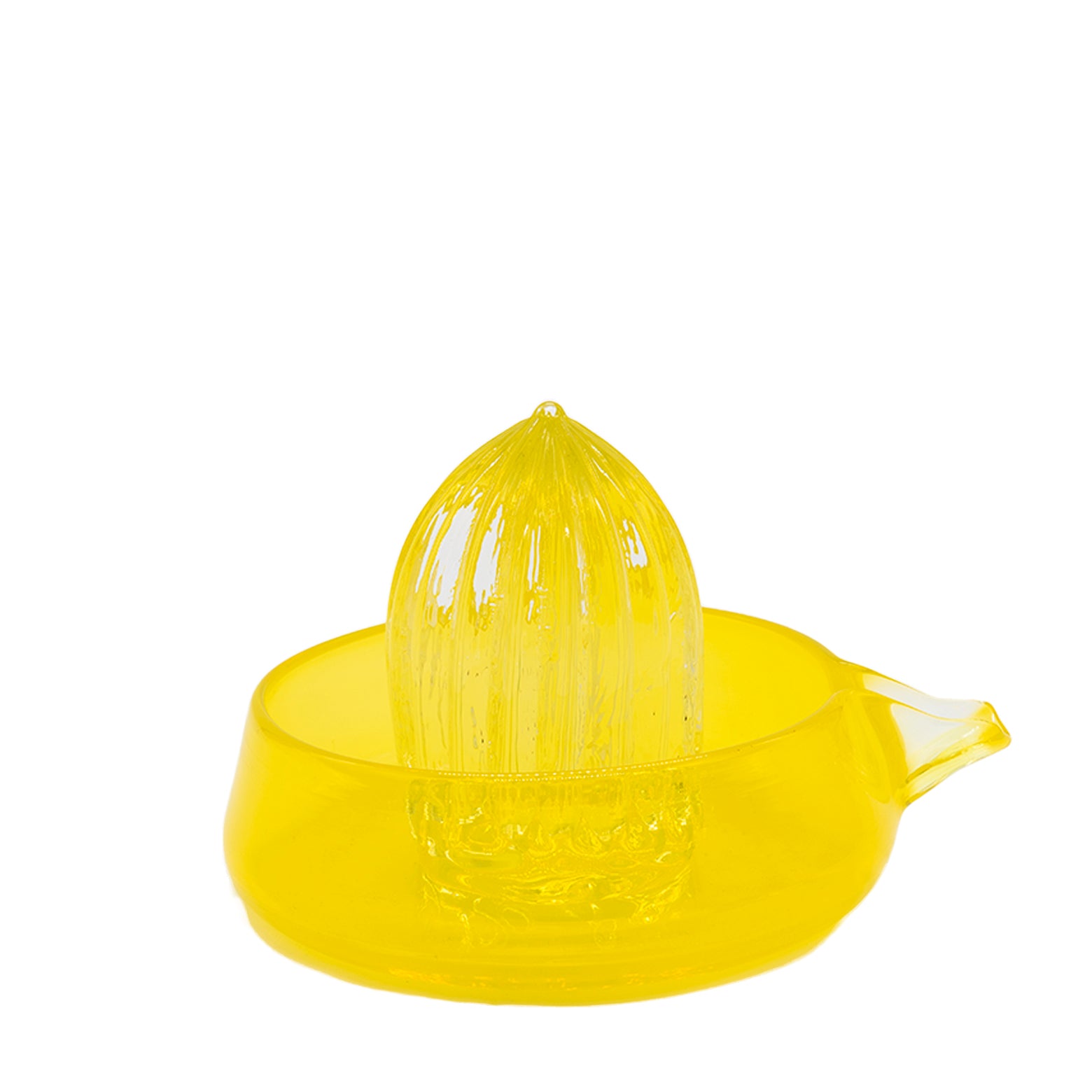 Citrus squeezers in glass - several colors