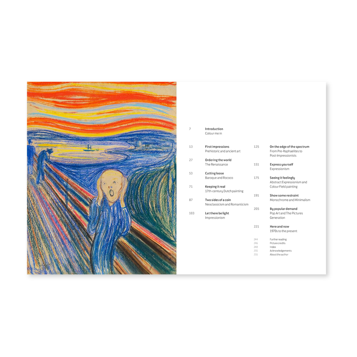 siger i bogen Bog Colours of Art - The Story of Art in 80 Palettes af cloe ashby udgivet af Frances Lincoln 