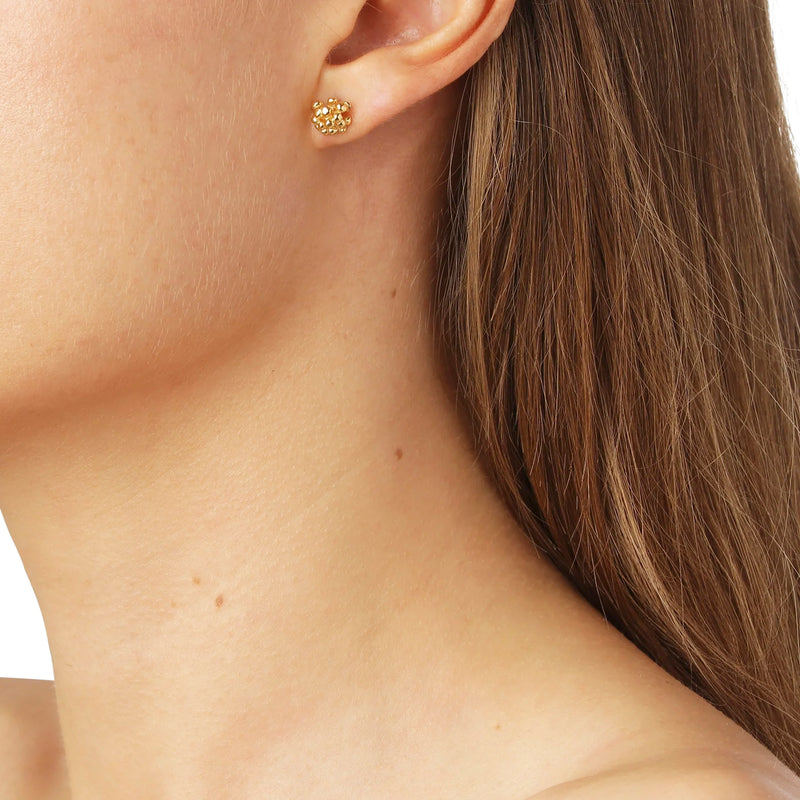 Dill Flower earrings – gold
