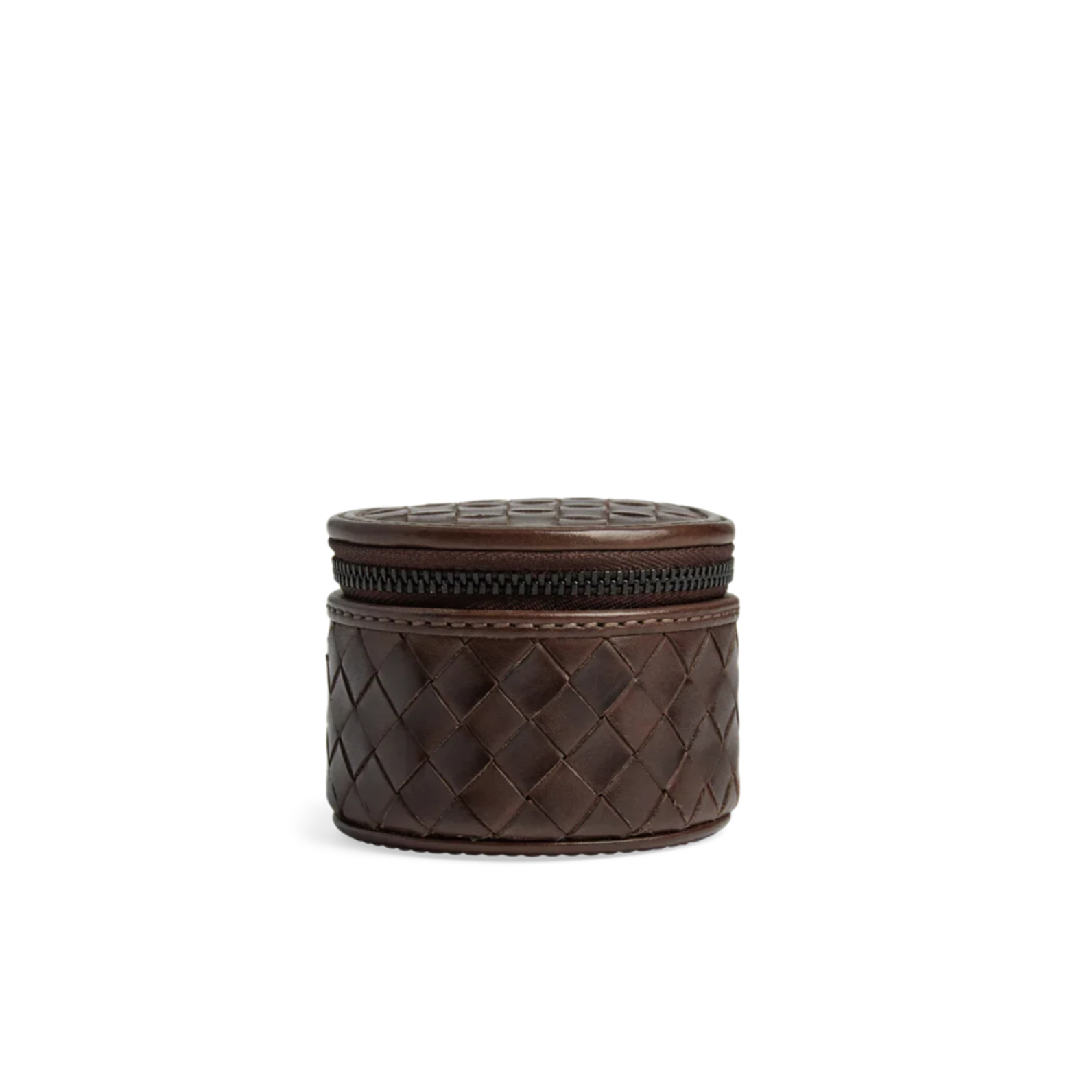 Smykkeskrin Lova small Weave fra Markberg i dark brown