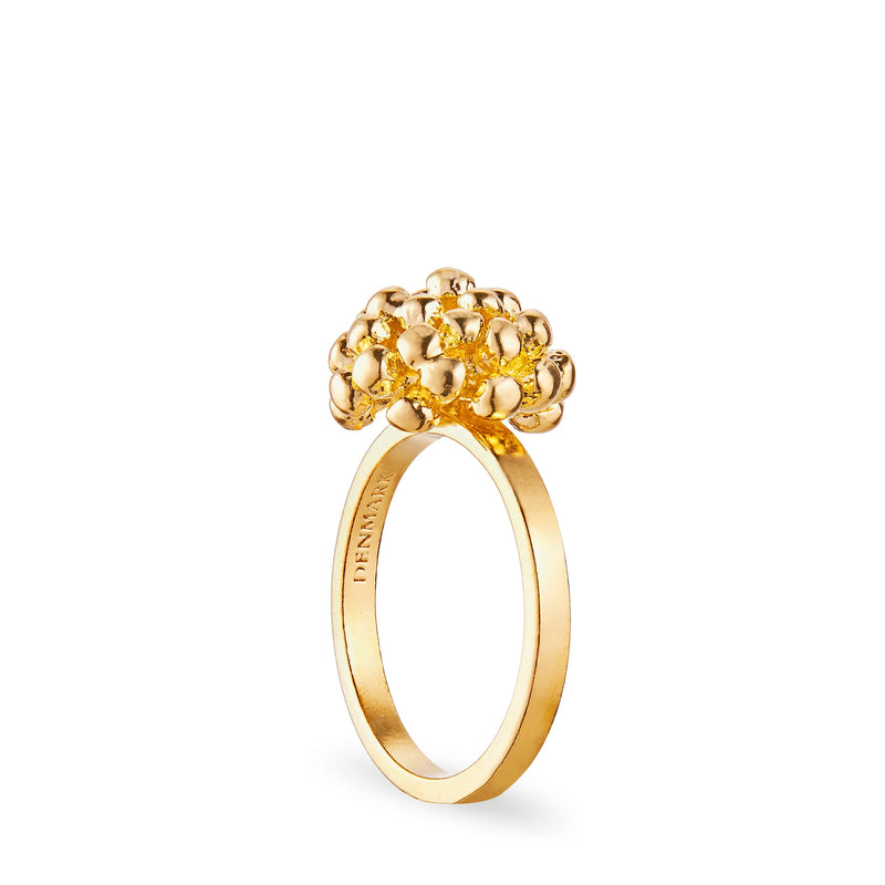 Dill ring - gold plated