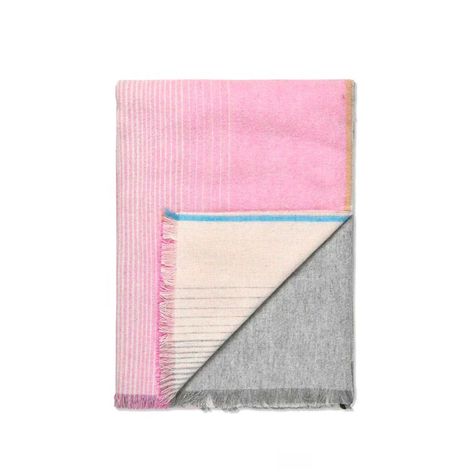 Plaid Postcard throw