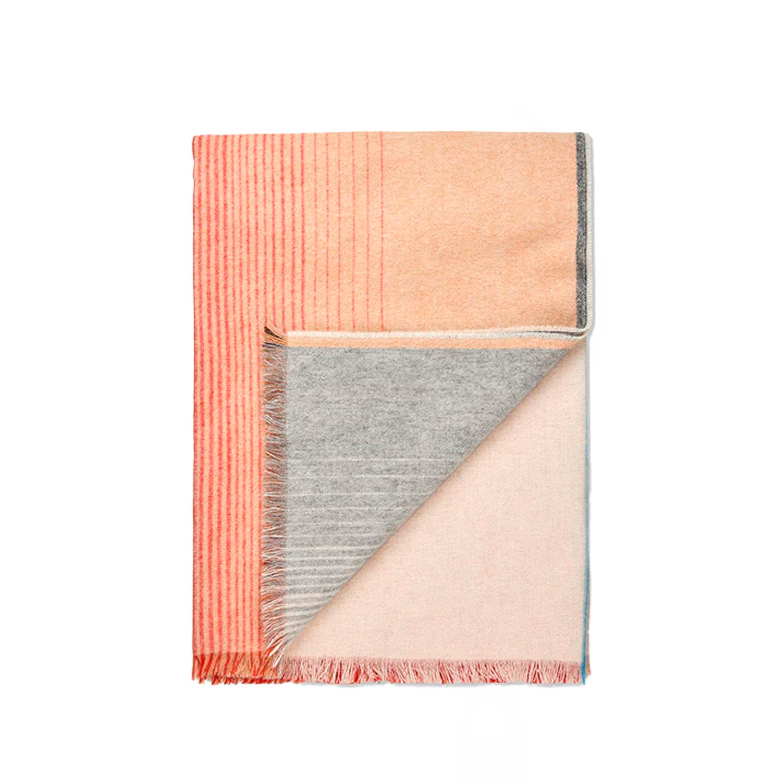 Plaid Postcard throw
