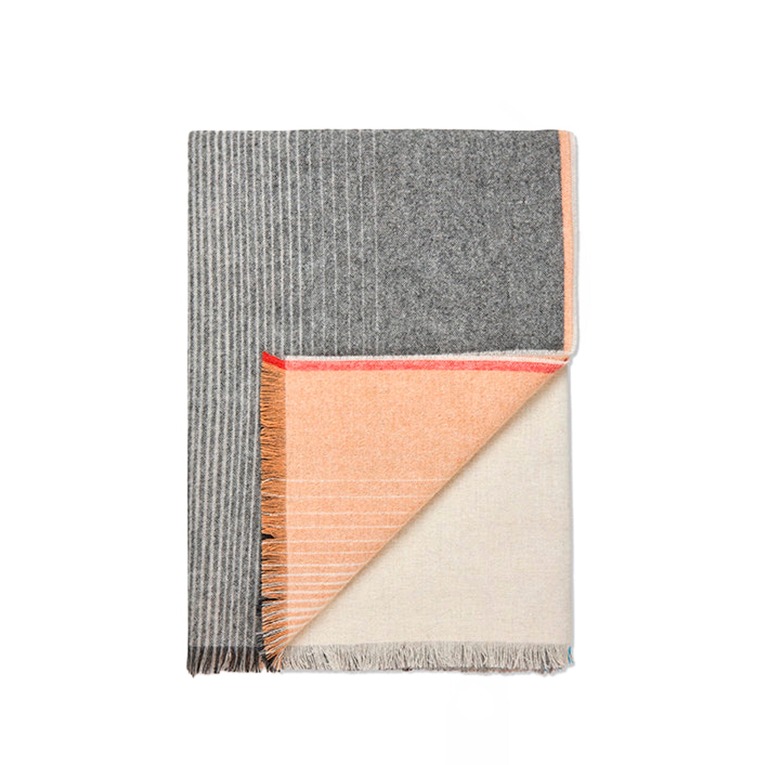 Plaid Postcard throw