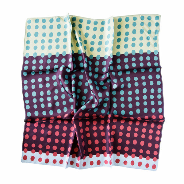 Silketørklæde – LW2384 A-Prune