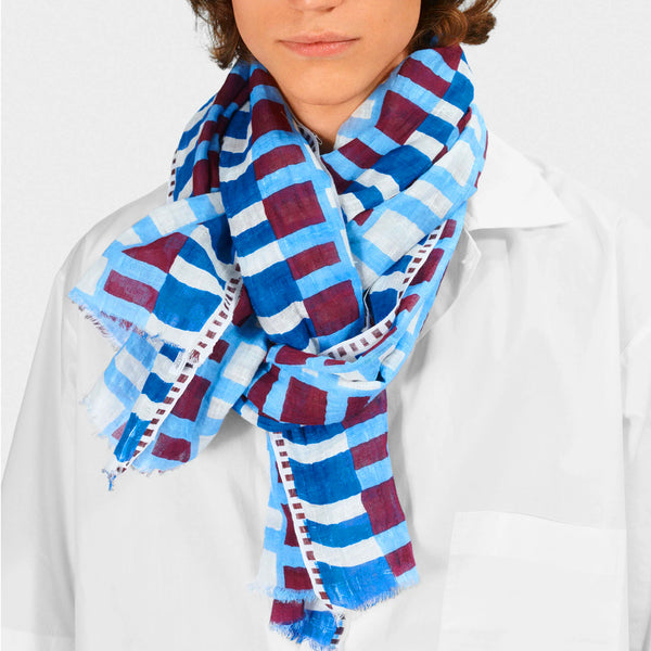 Large linen scarf – PS2453