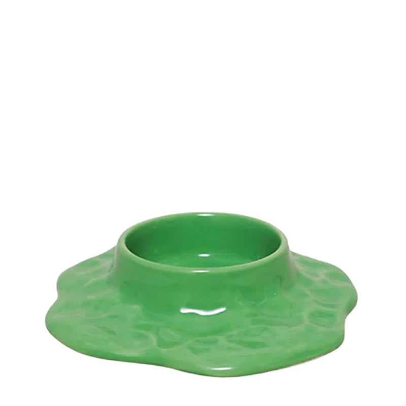 Mauna candle holder – green