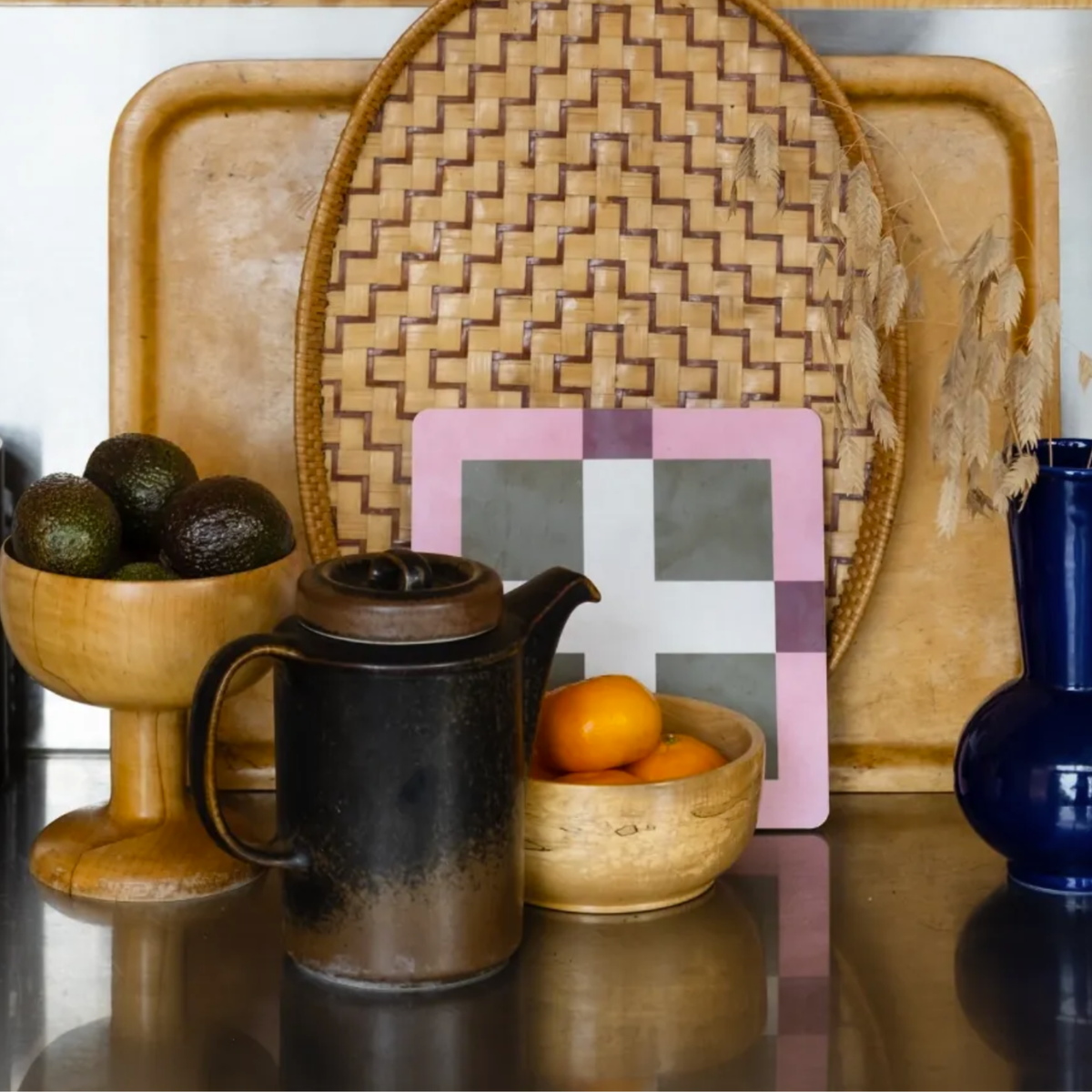 Bordskåner, Rutan Pot, designet af Evelina Kroon for det svenske designbrand Fine Little Day.