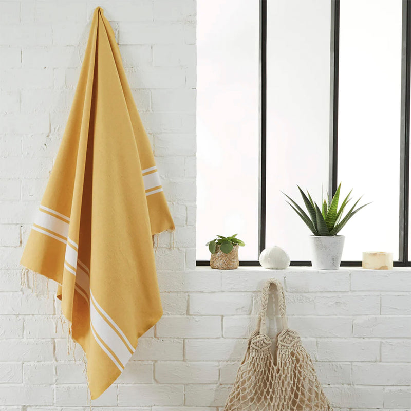 Towel plain weave – yellow