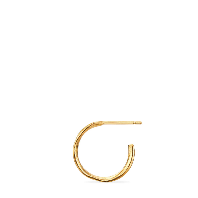 Grass earrings – gold-plated