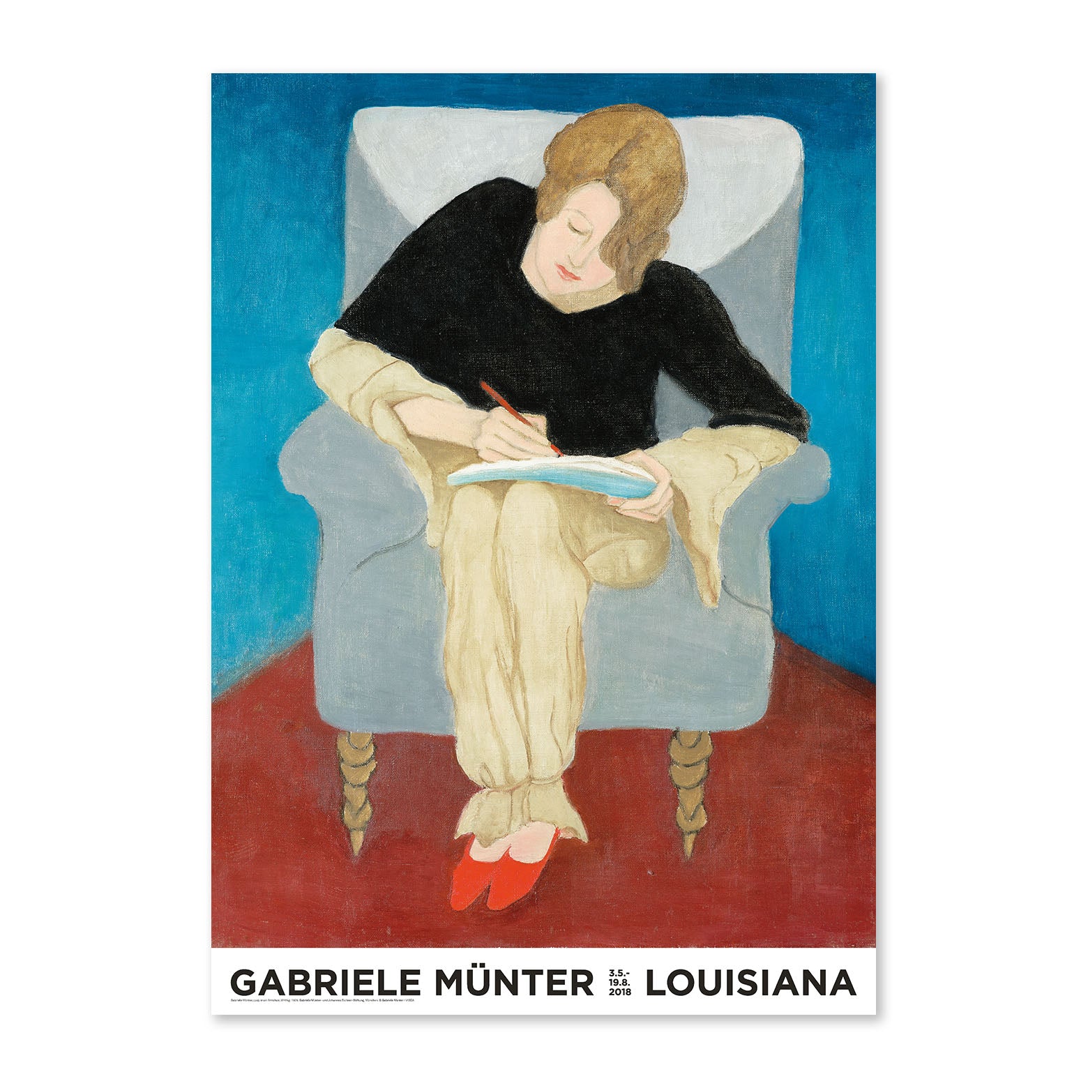 Gabriele Munter – Lady in an armchair