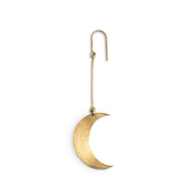 Half Moon ørering – guld