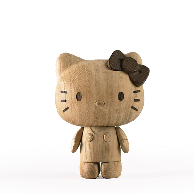 Hello Kitty wooden figure