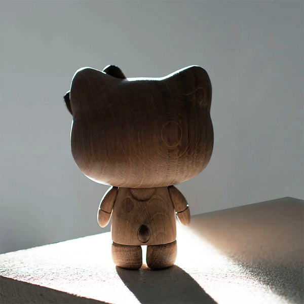 Hello Kitty wooden figure