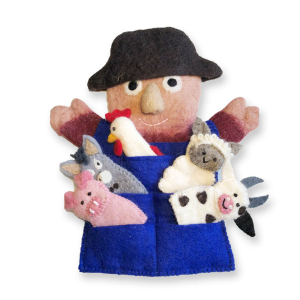 Finger puppets – Jens Hansen had a farm