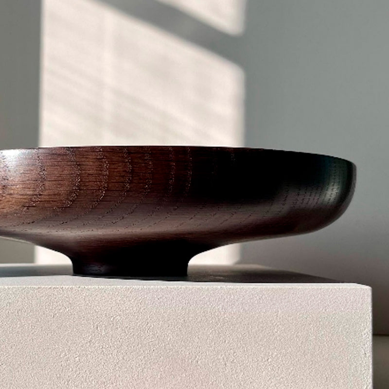 Signature bowl in smoked oak