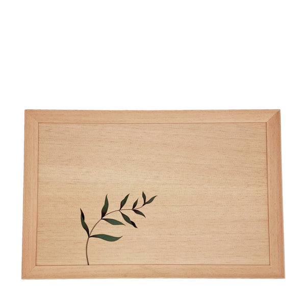 Serving tray - medium twig motif