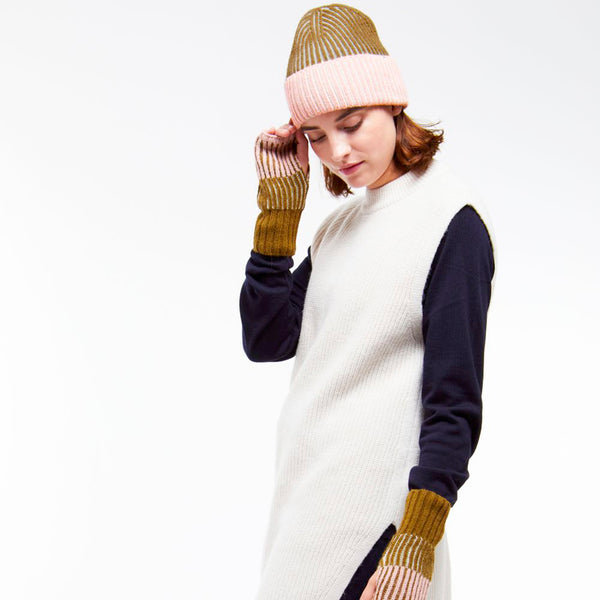 Wool hat – khaki