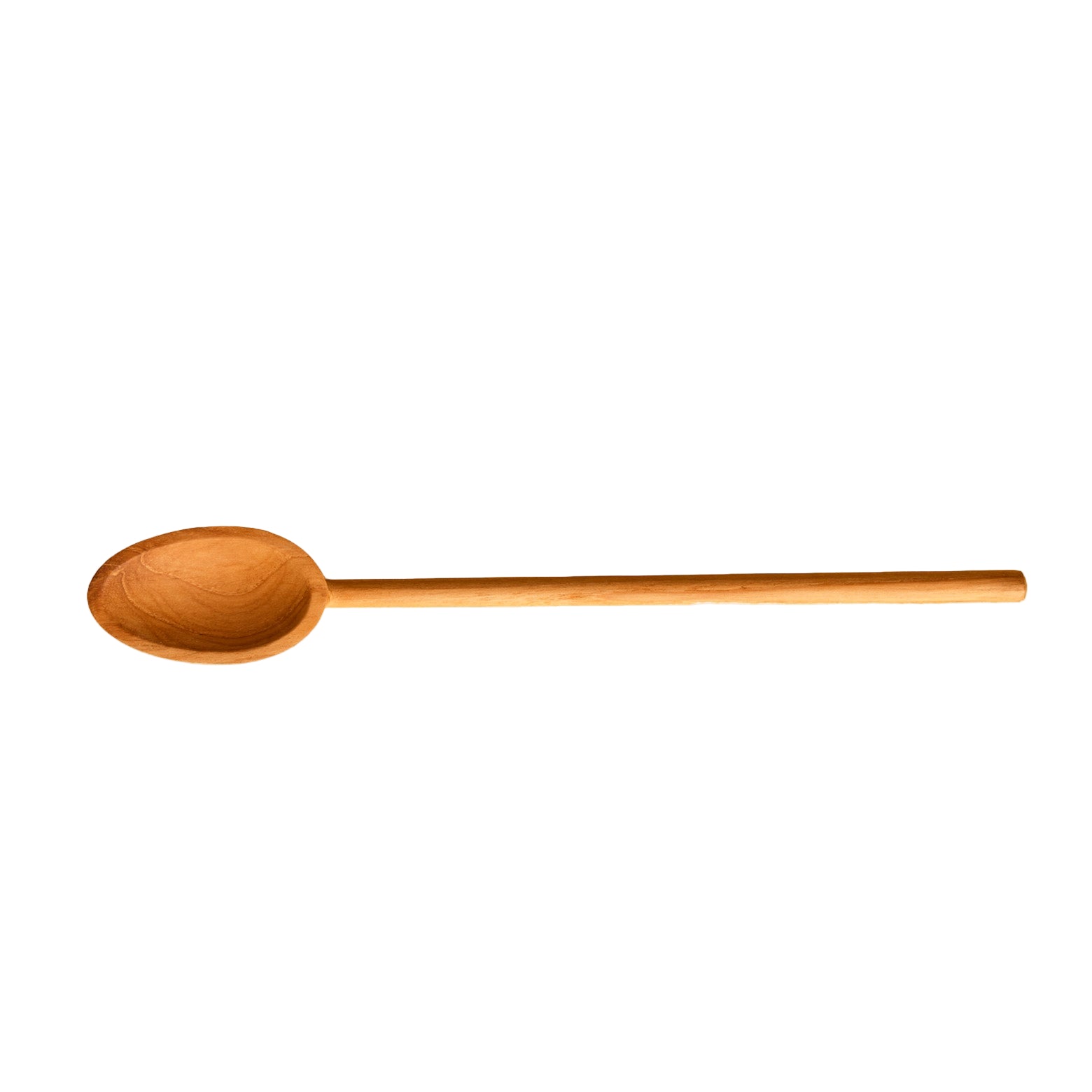 Pot spoon - teak 35 cm