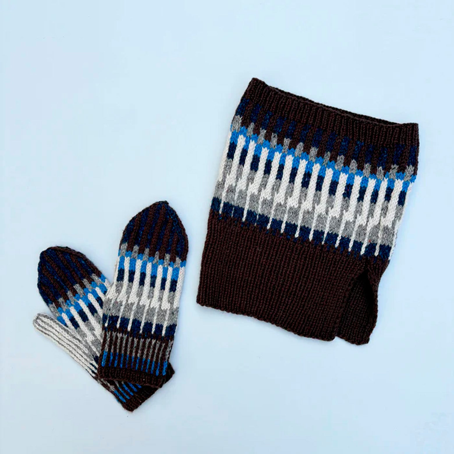 Kit – Öland strikhalsrør og vanter