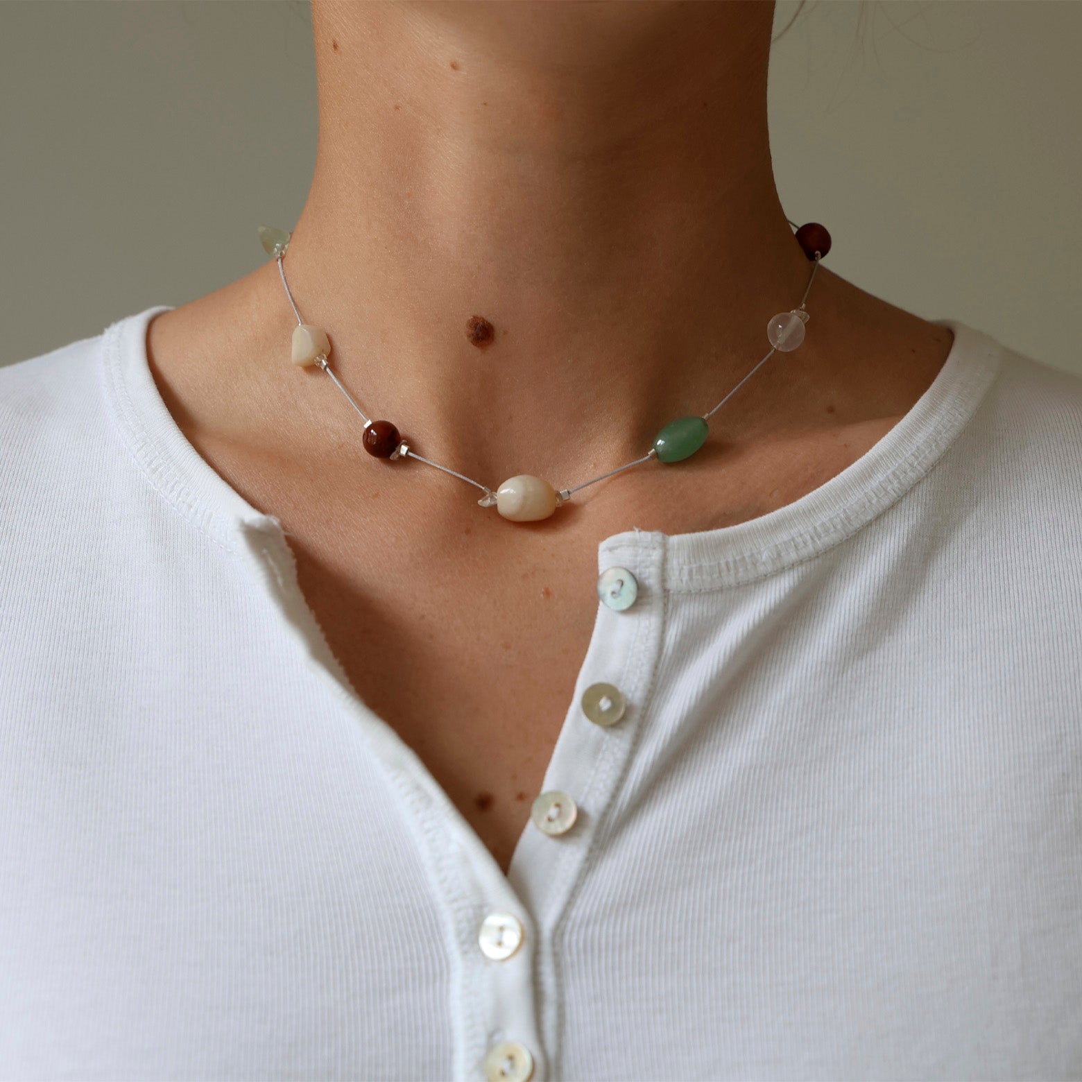 Classic Necklace vintage pearls