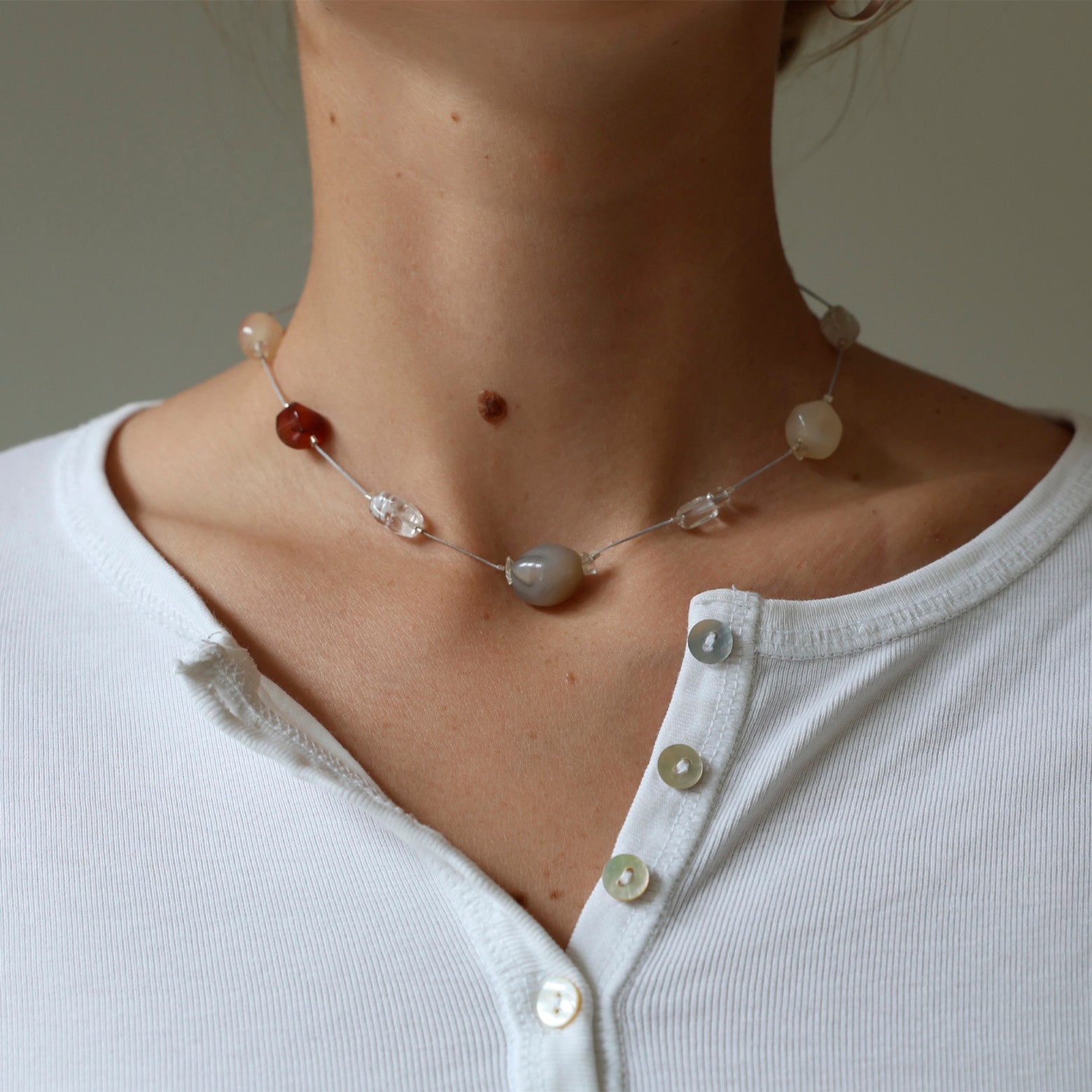Classic Necklace vintage pearls