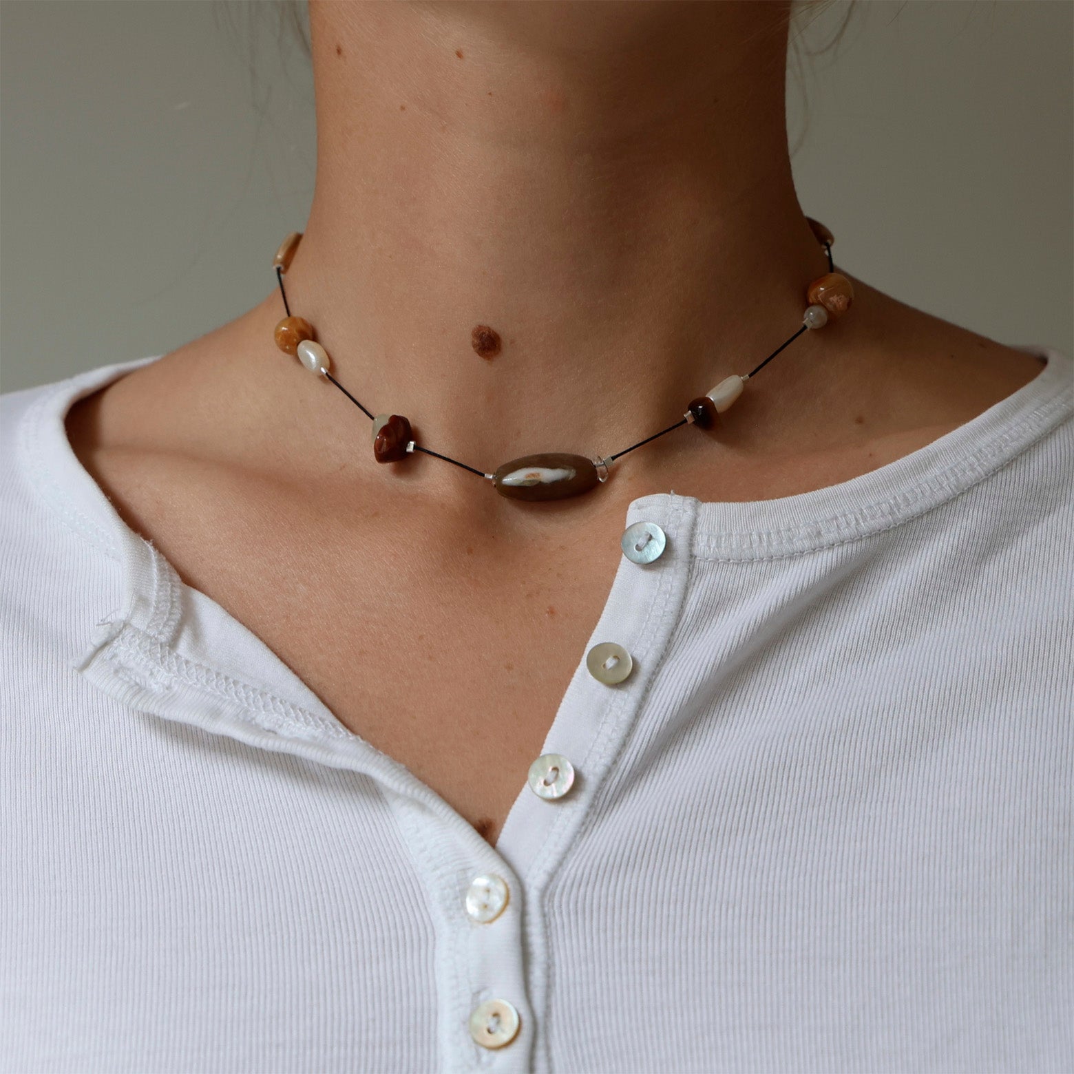 Classic Necklace vintage pearls
