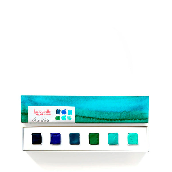 6 watercolors – La Piscine