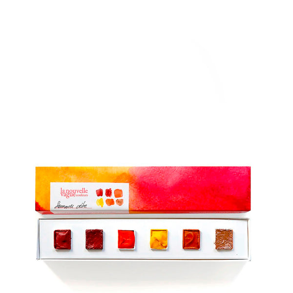 6 watercolors – Summer vibe