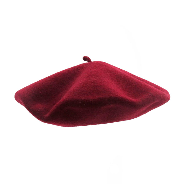 Beret in wool