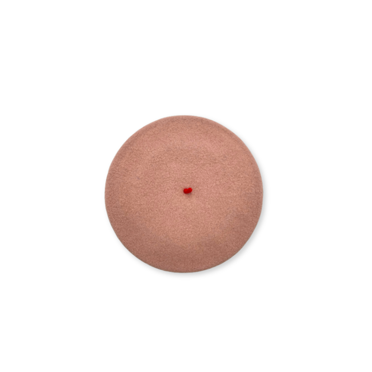Le beret Alpehue tofarvet pink