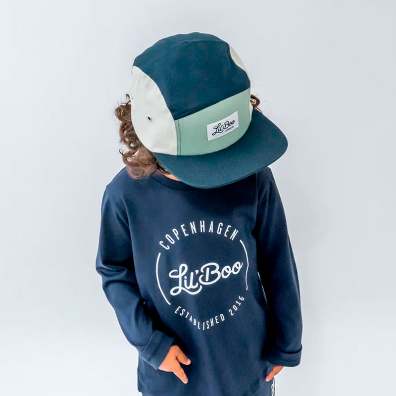 Lil'Boo cap BLOCK STONE size L (3-7 years)