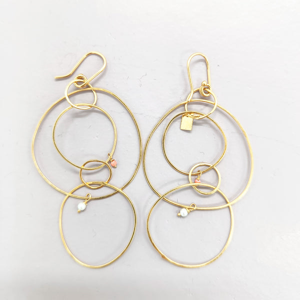 Earring Loop L gold