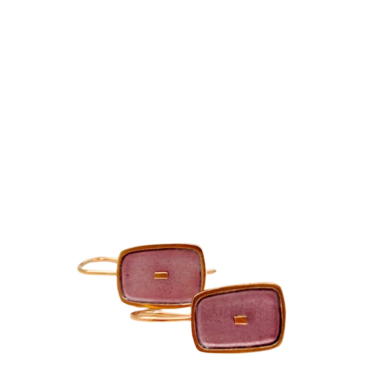 Earrings Windows gold plated – multiple colors