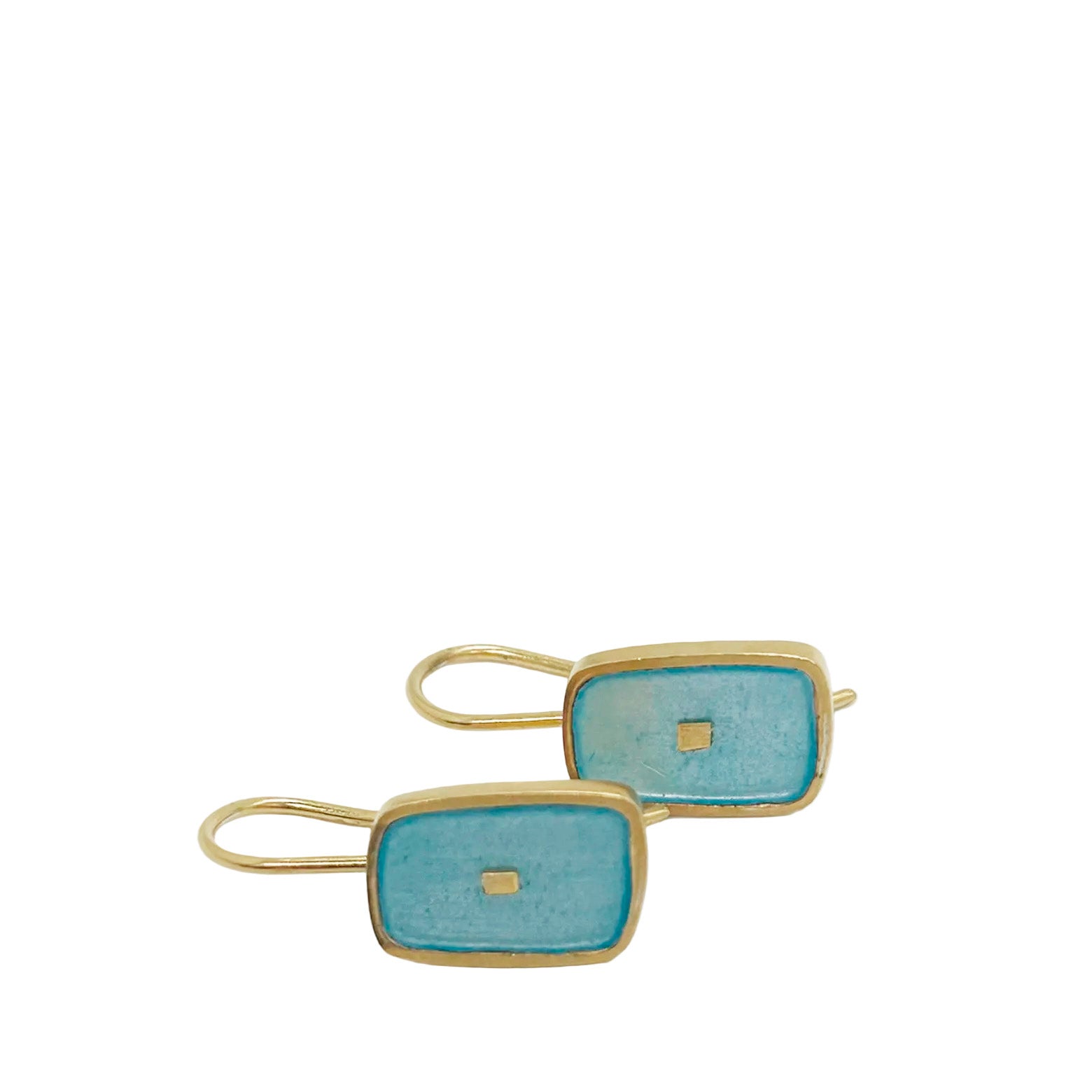 Earrings Windows gold plated – multiple colors