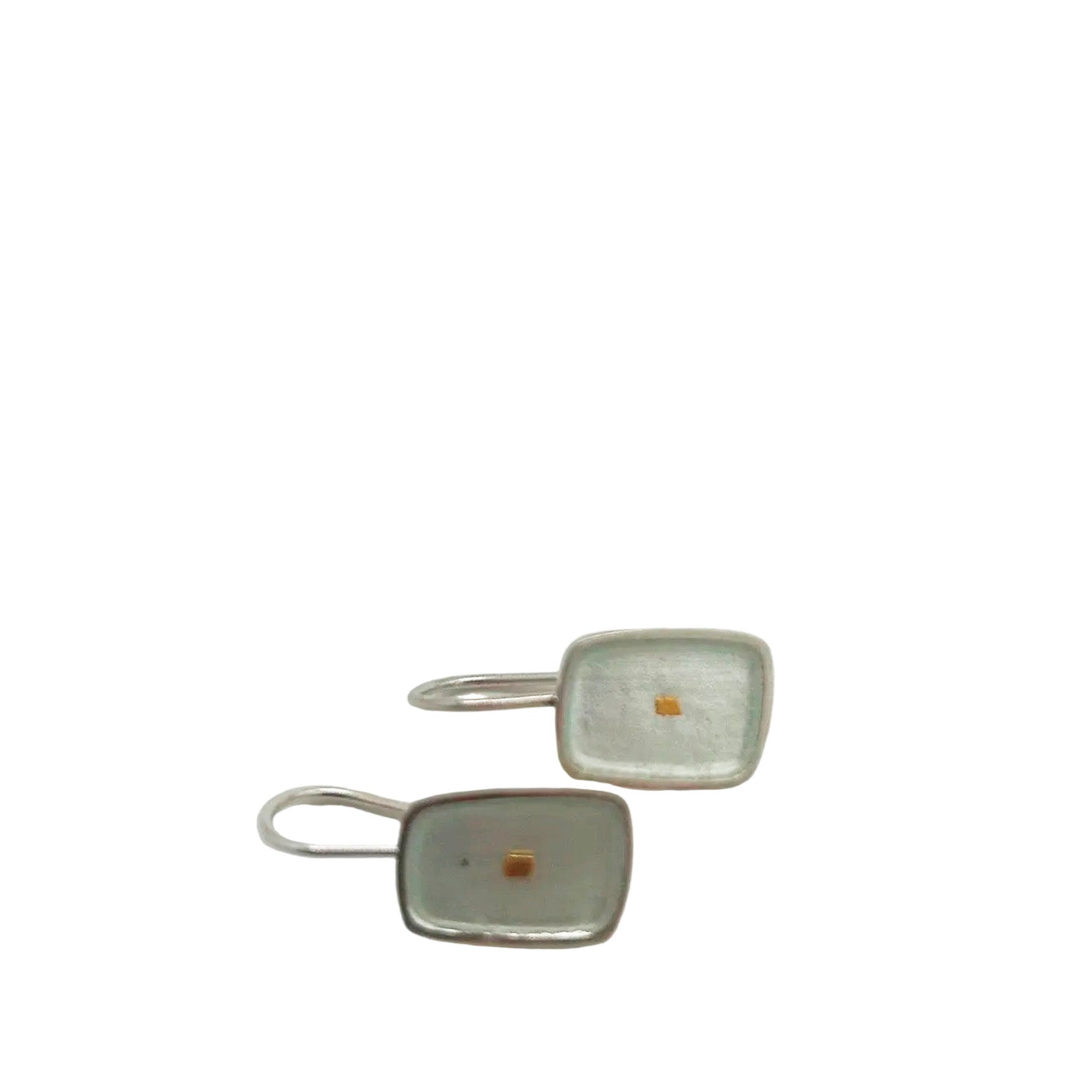 Earrings Windows eggplant