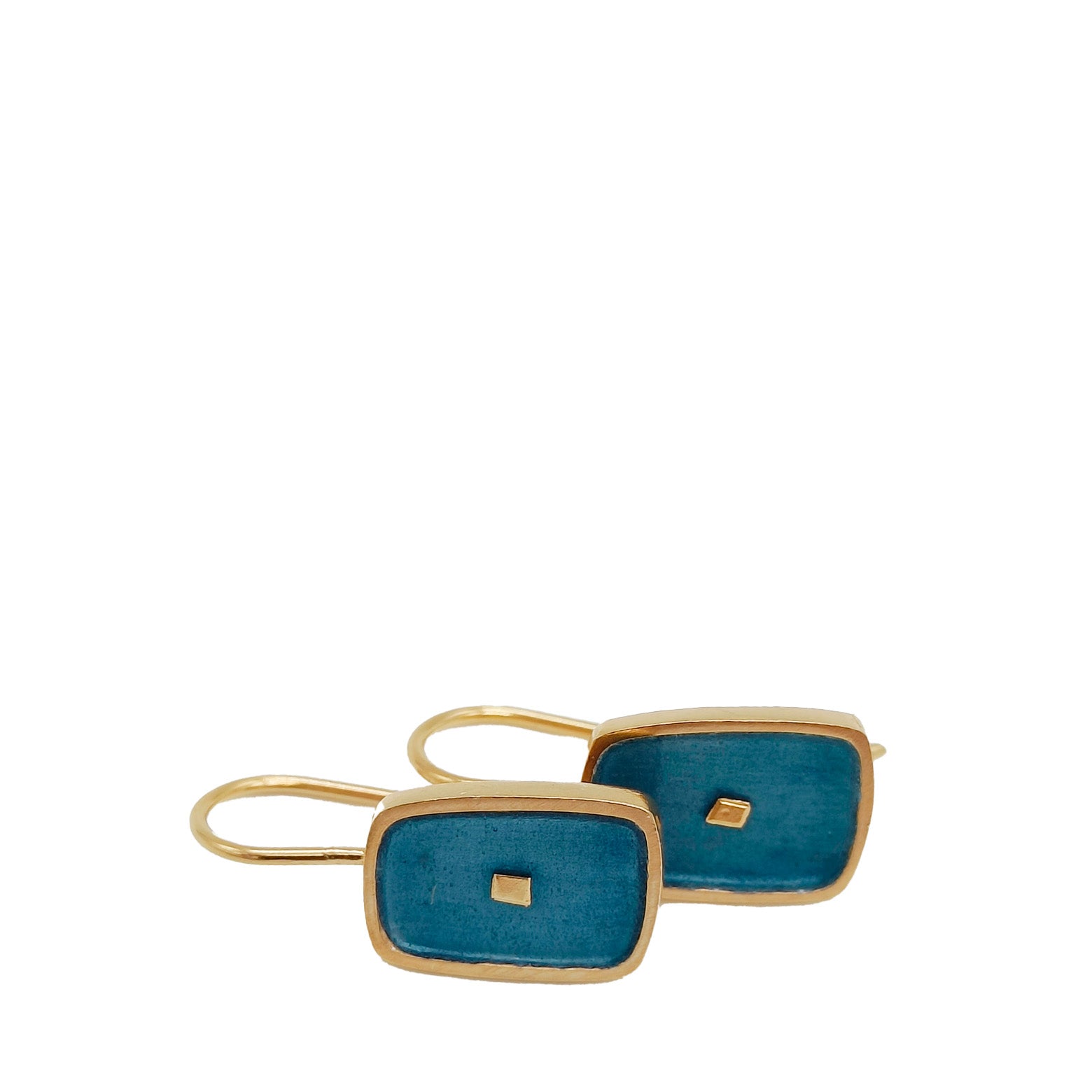 Earrings Windows gold plated – multiple colors