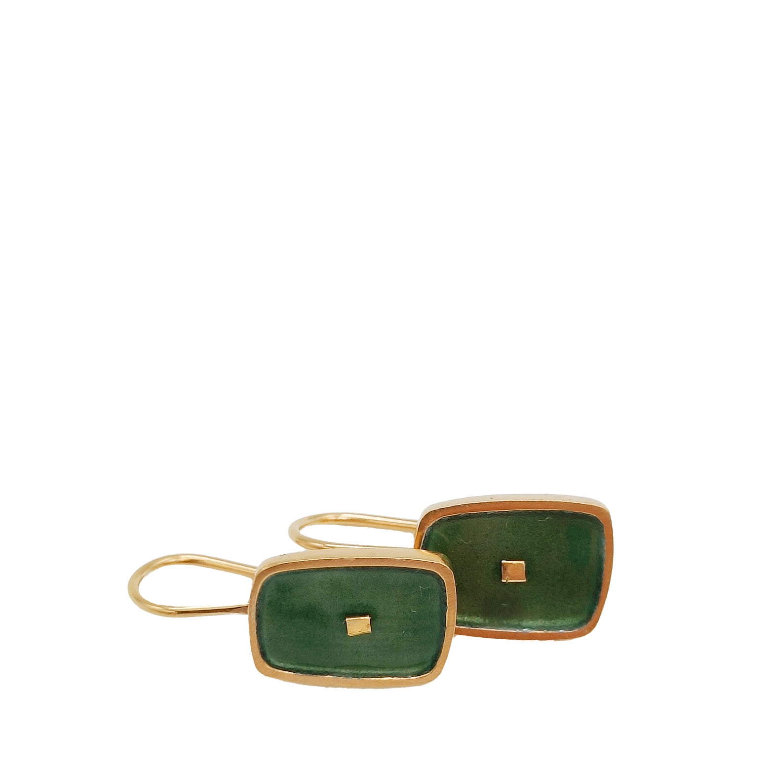 Earrings Windows gold plated – multiple colors