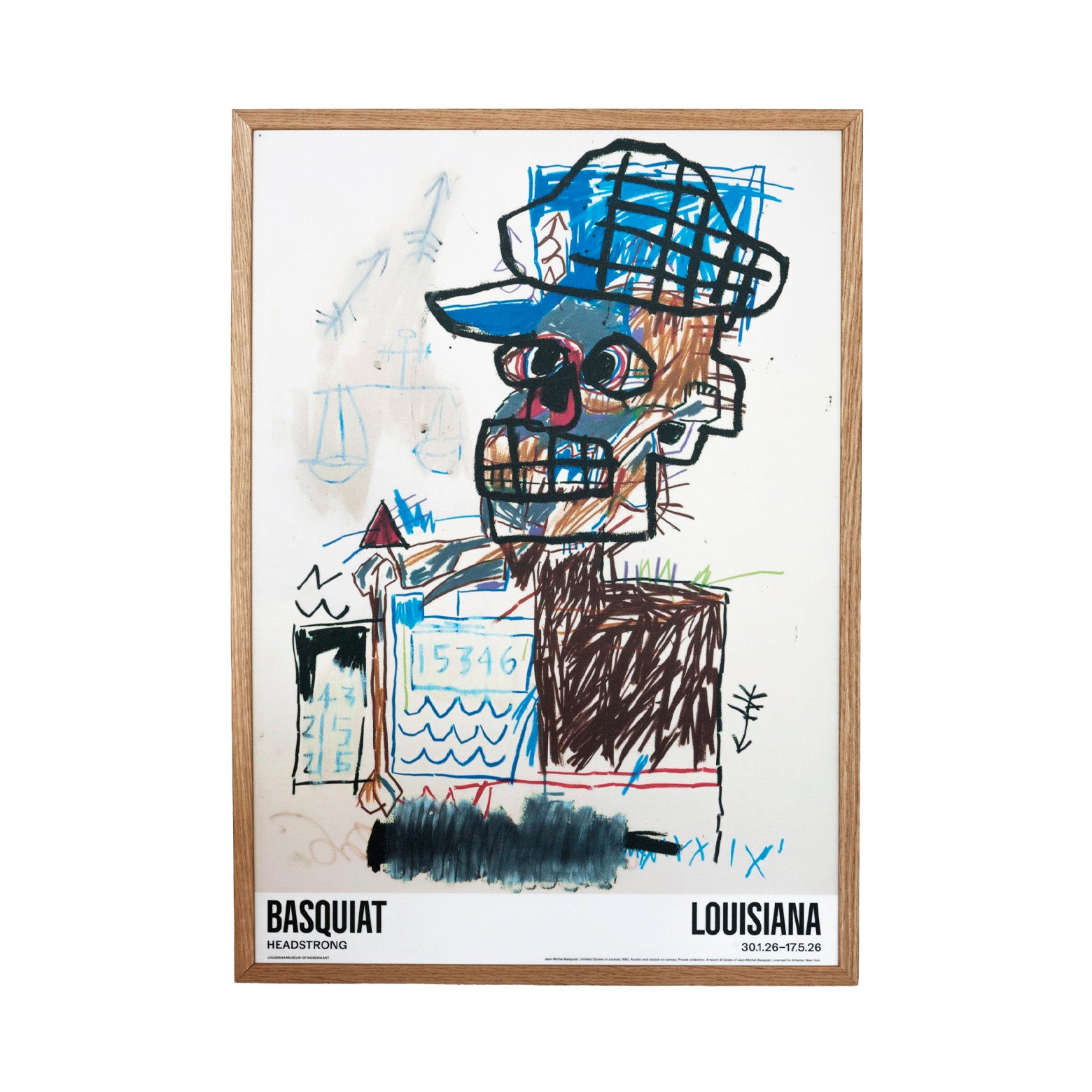 Louisiana Opklæb Jean-Michel Basquiat – Untitled (Scales of Justice) 1982