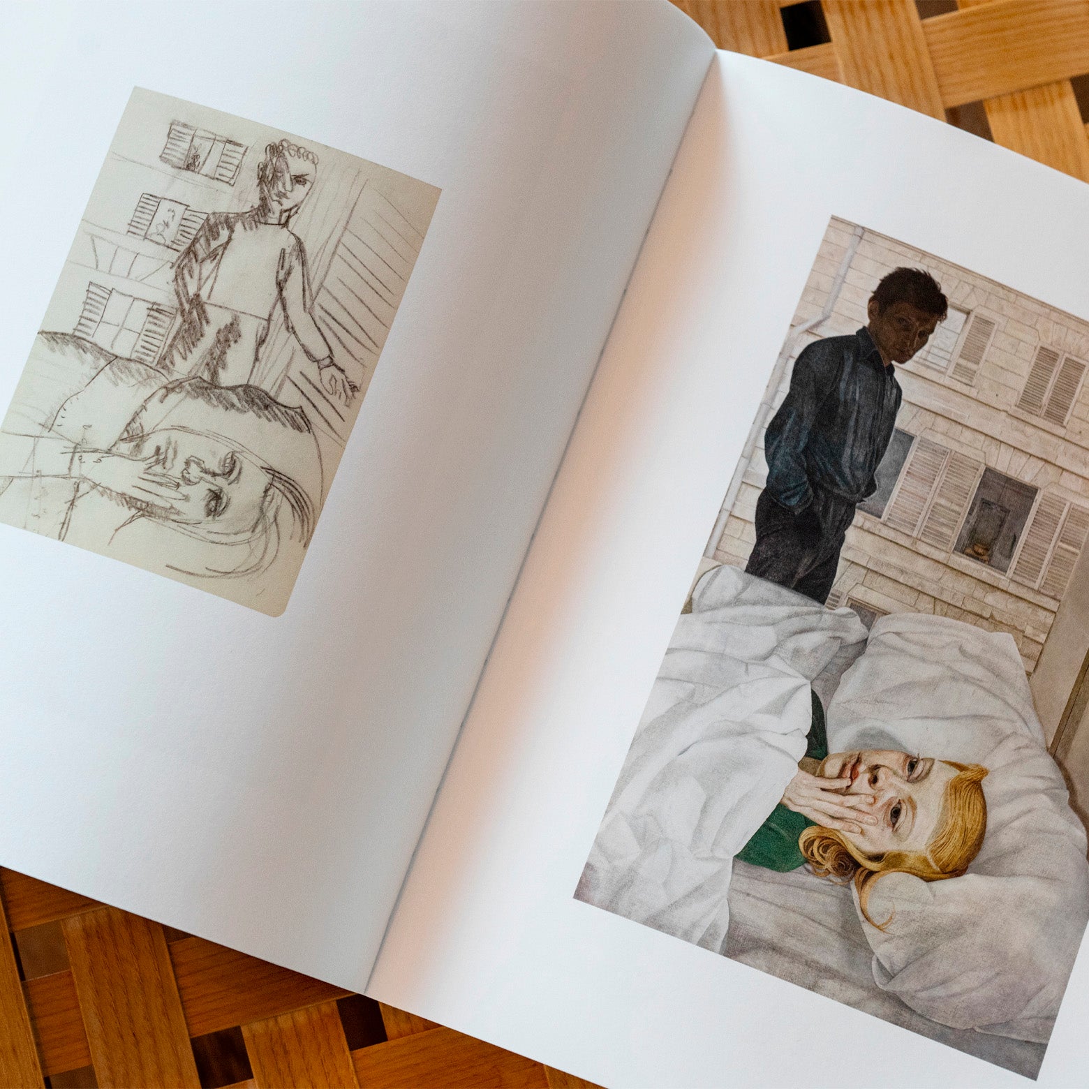Lucian Freud katalog udgivet i forbindelse med Louisianas ommerudstilling med kunstneren. Louisiana Museum of Modern Art. 