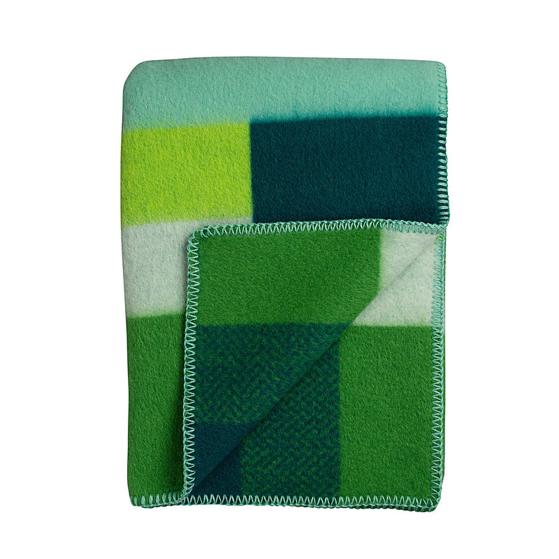 Mikkel wool plaid – green